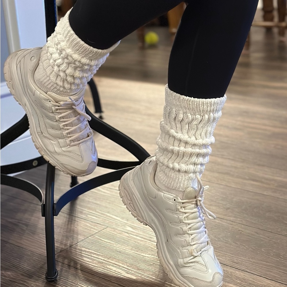 6 Pair Slouch Socks Scrunch socks! Original Retro Heavy Slouchy Socks - Picture 5 of 16